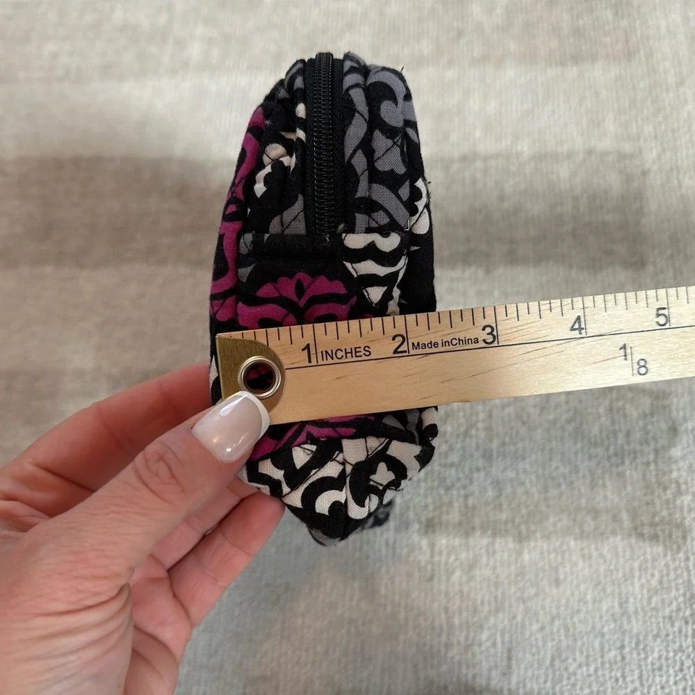 Vera Bradley Canterberry Magenta Small Cosmetic Bag